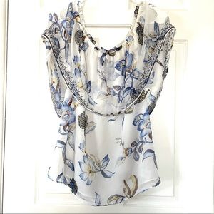 White House Black Market Off The Shoulder Blouse